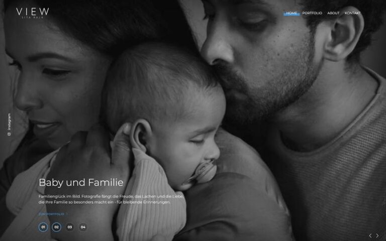 Website VIEW BY Sitaraja – Webdesign Siegmund